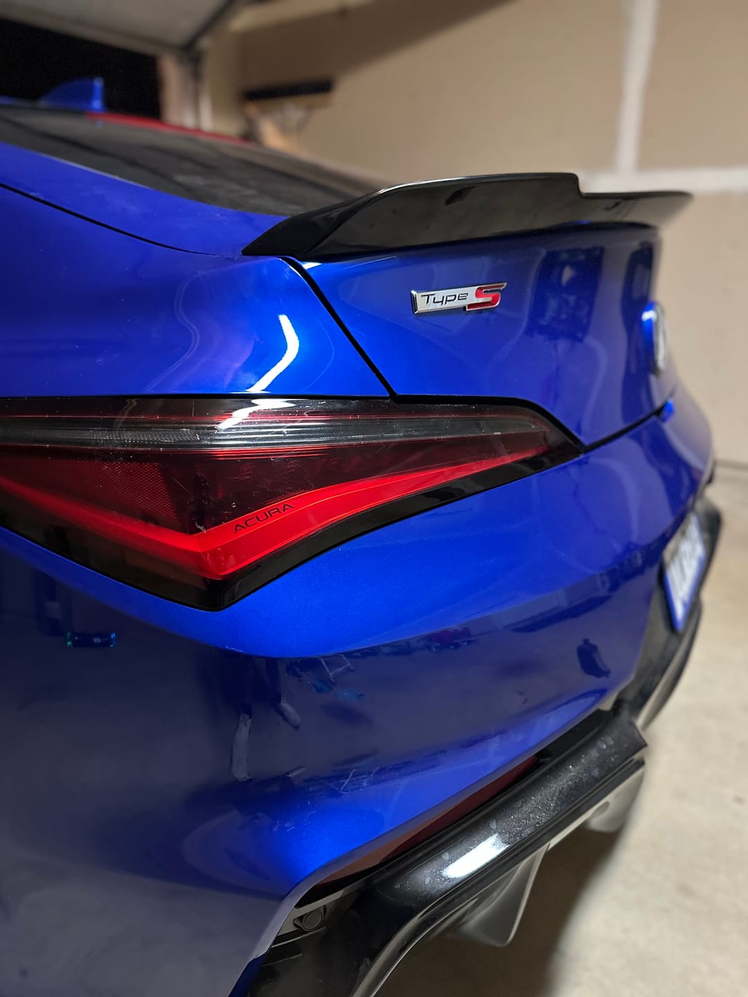 Customer photo review of 2023-Up Acura Integra Extended Rear Spoiler
