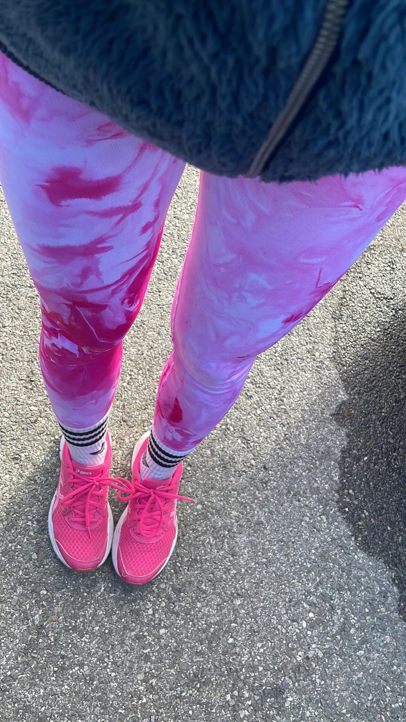 Customer photo review of Leggings Push Up Maltinto Rosa wow Paradiso