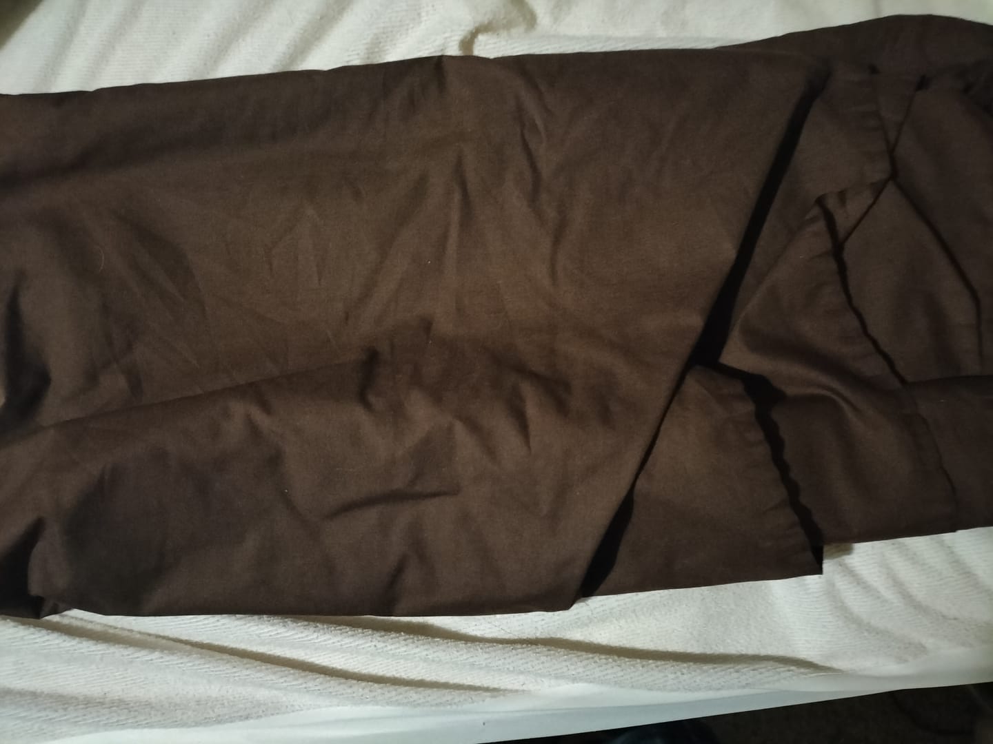 Customer photo review of Premium Plain Polycotton Fabric, 60° Washable, 45"- 20 Colours Available