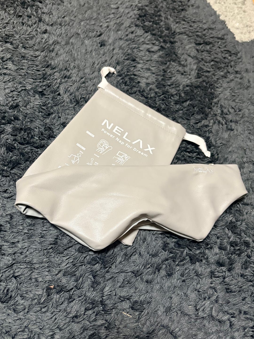 Customer photo review of NELAX 加重アイマスク　めざましテレビ紹介★