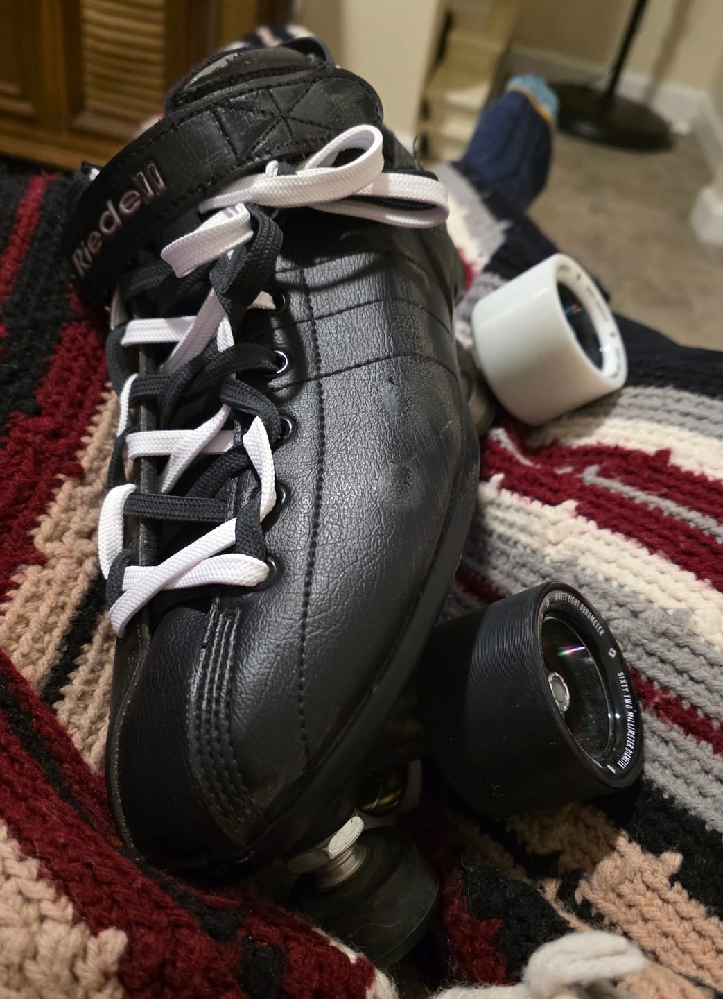 Customer photo review of Ghost Assassin Indoor & Jam Roller Skate Wheels
