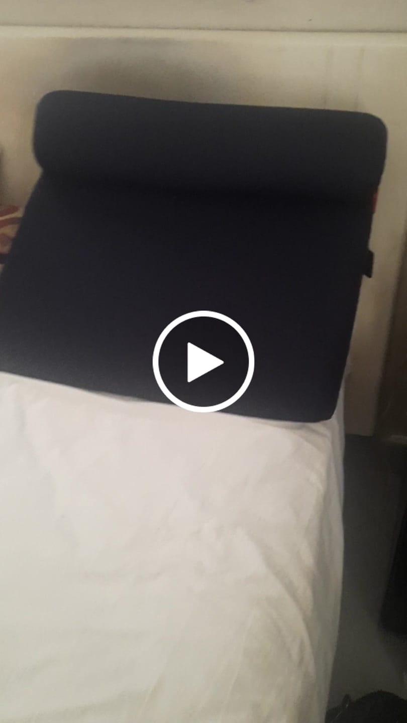 Customer video review of 3 Pieces Back Support Pillows - Rima