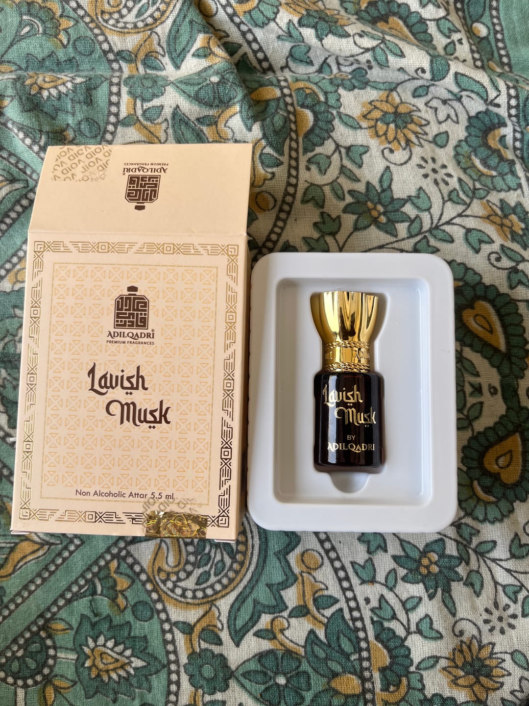 Customer photo review of Lavish Musk Luxury Attar Perfume