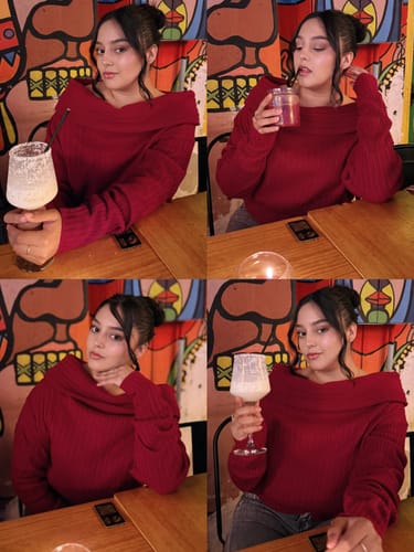 Customer photo review of SWEATER LINA BURDEO