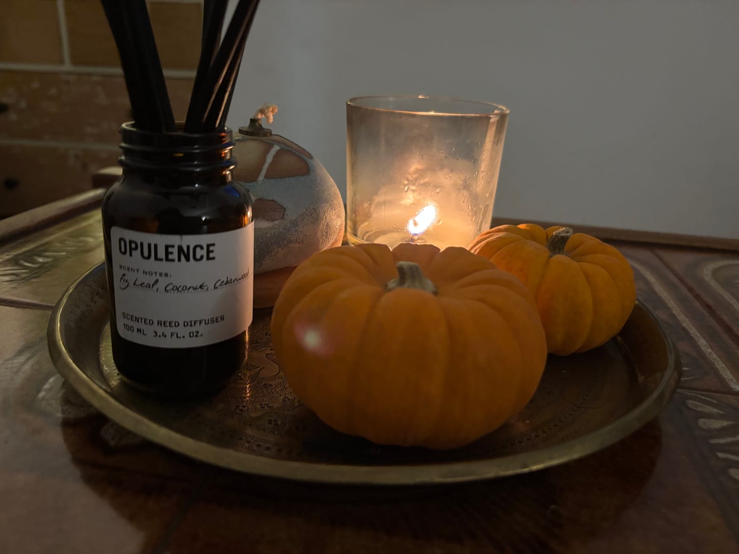 Customer photo review of Opulence Reed Diffuser