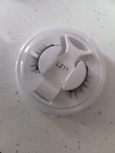 Customer photo review of MagLuxe™ Magnetic Lashes