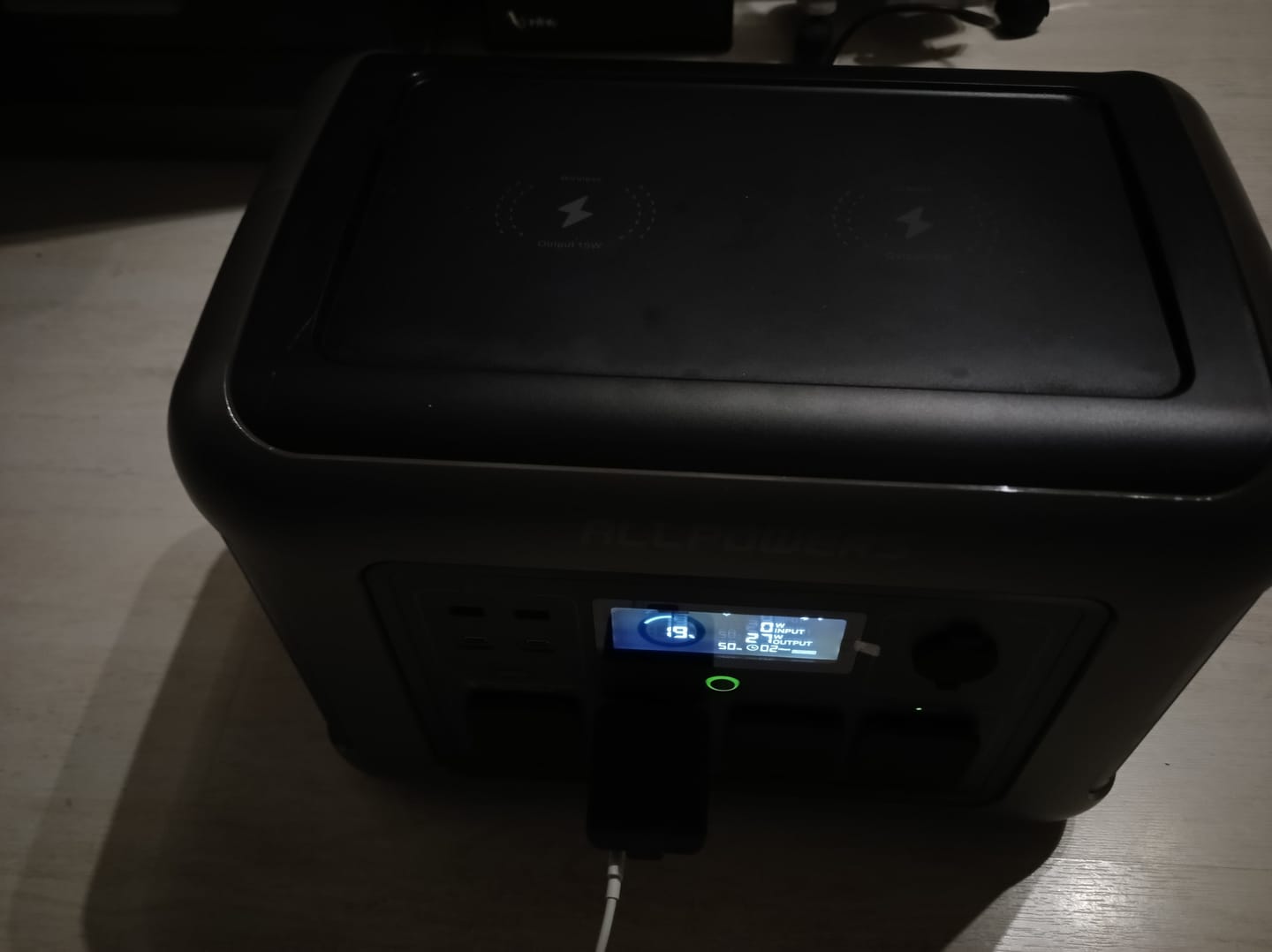 Customer photo review of ALLPOWERS R1500 Station électrique portable 1800W 1152Wh Batterie LiFeP04