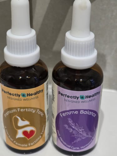 Customer photo review of Premium Female Fertility Tonic