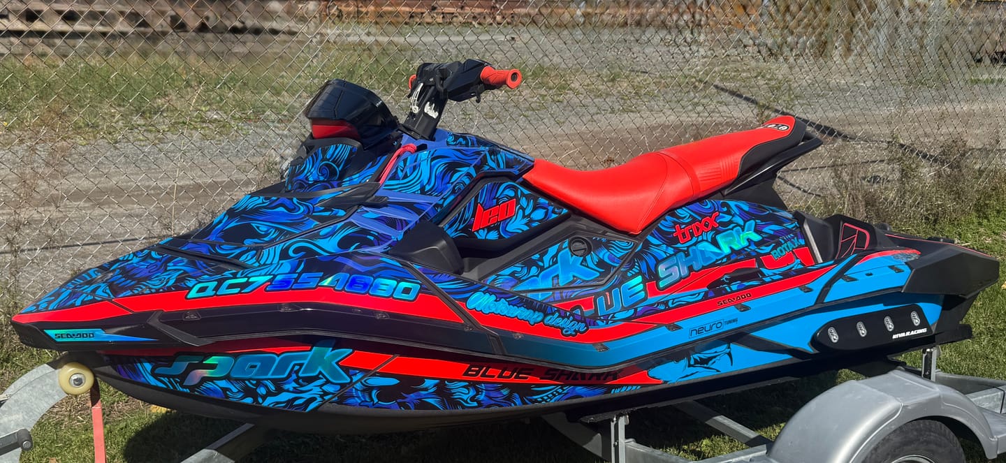 Customer photo review of Spark Trixx Max Trim Kit - Trim X