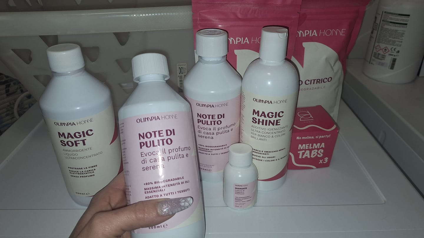 Customer photo review of Note di Pulito - Evoca il Profumo di Casa Pulita e Serena
