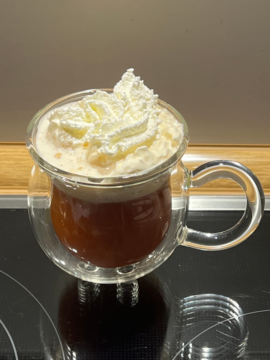 Customer photo review of Kessel Tasse aus Glas – Doppelwandig