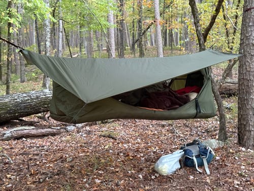 Customer photo review of Haven Tent Rainfly (Second)