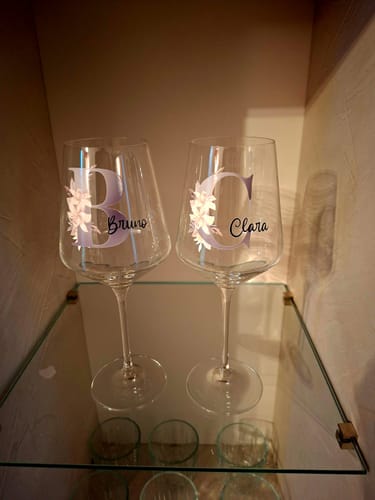 Customer photo review of Confezione regalo - Bicchiere - Set da 2