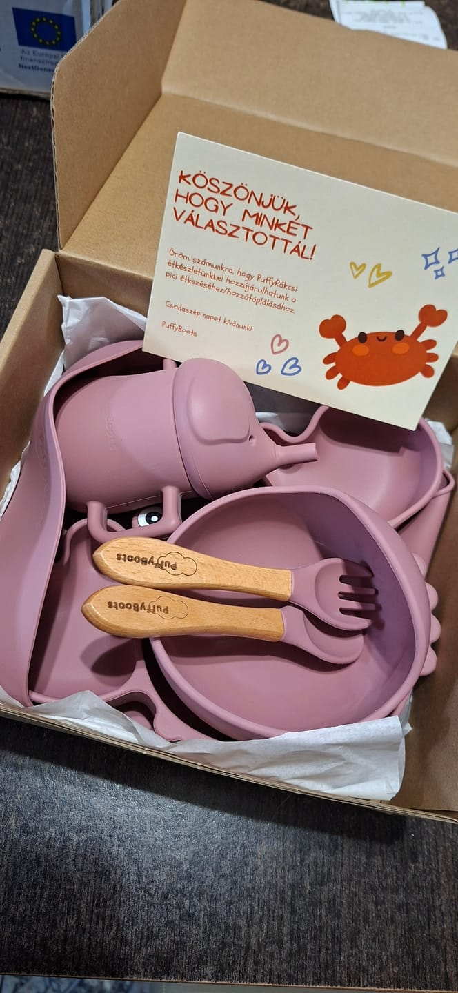 Customer photo review of PuffyRákcsi étkészlet