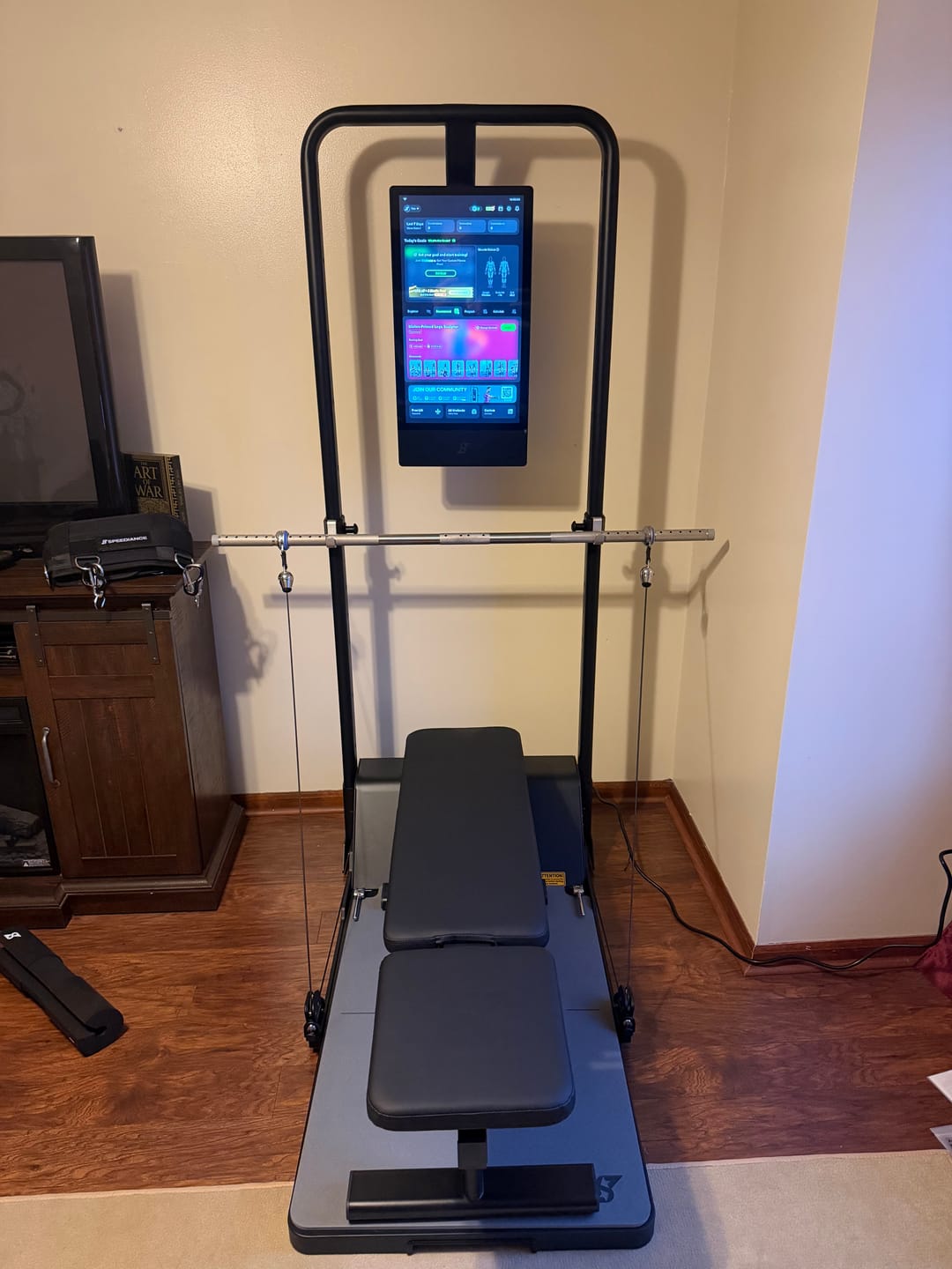 Customer photo review of Speediance Gym Monster 2