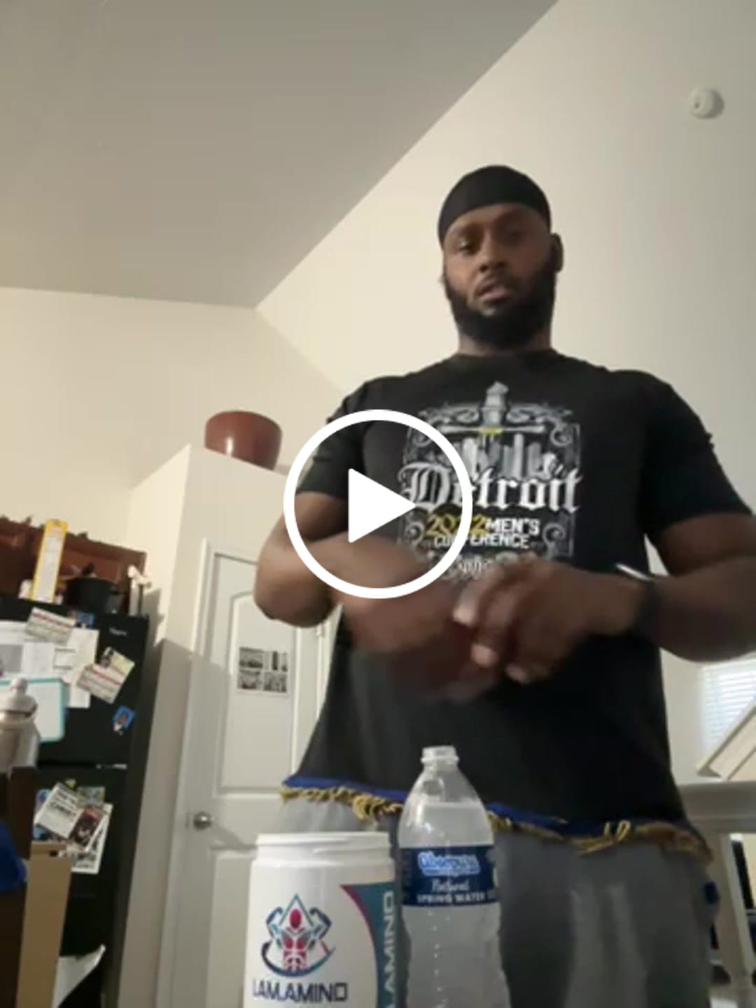 Customer video review of I.AM.AMINO