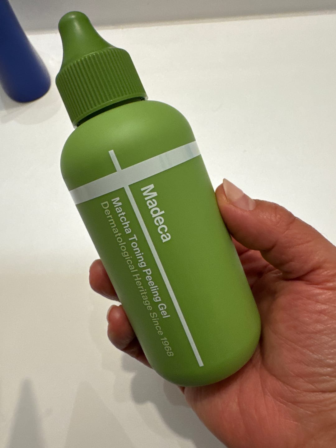 Customer photo review of [Centellian24] Madeca Matcha Toning Peeling Gel 150ml