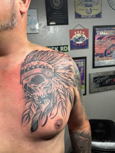 Customer photo review of Painless Tattoo 5 Pack