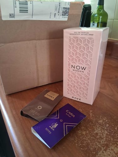 Customer photo review of Rave Now For Women By Lattafa Eau de Parfum 3.4 oz