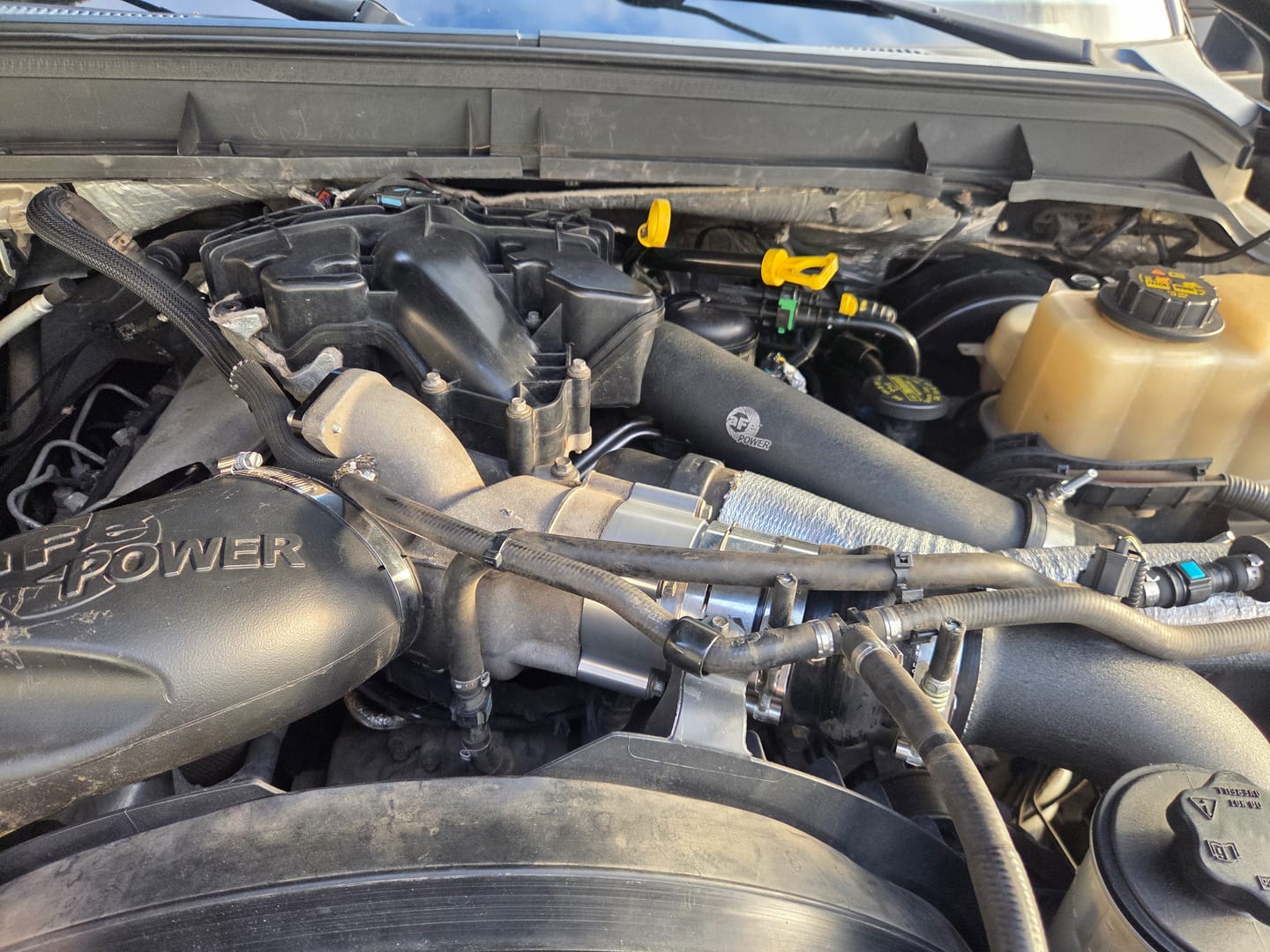 Customer photo review of 2011-2019 Powerstroke Throttle Valve Delete (067-INT-A082)