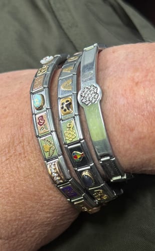 Amanda D. review of Nomination Composable Link Four-Leaf Clover, White Cubic Zirconia, 9K Rose Gold image 1 out of 1