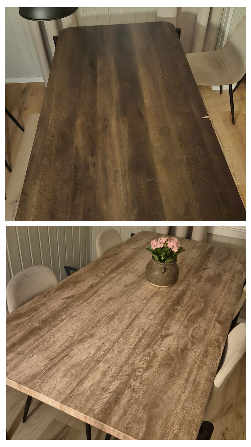 Customer photo review of Premium Old Wood kontaktplast