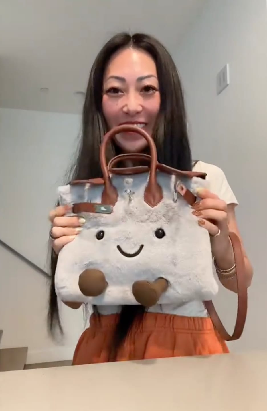 Customer photo review of The Jellykin Fluffy Bag