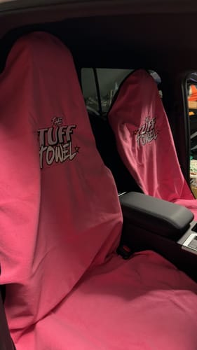 Customer photo review of Waterproof Car Towel Seat Cover