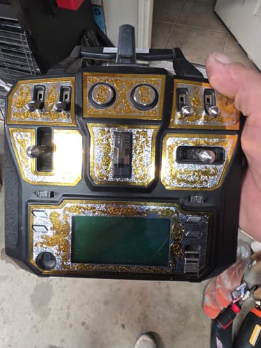 Customer photo review of 2 Tone engraved decals (Pre assembled)