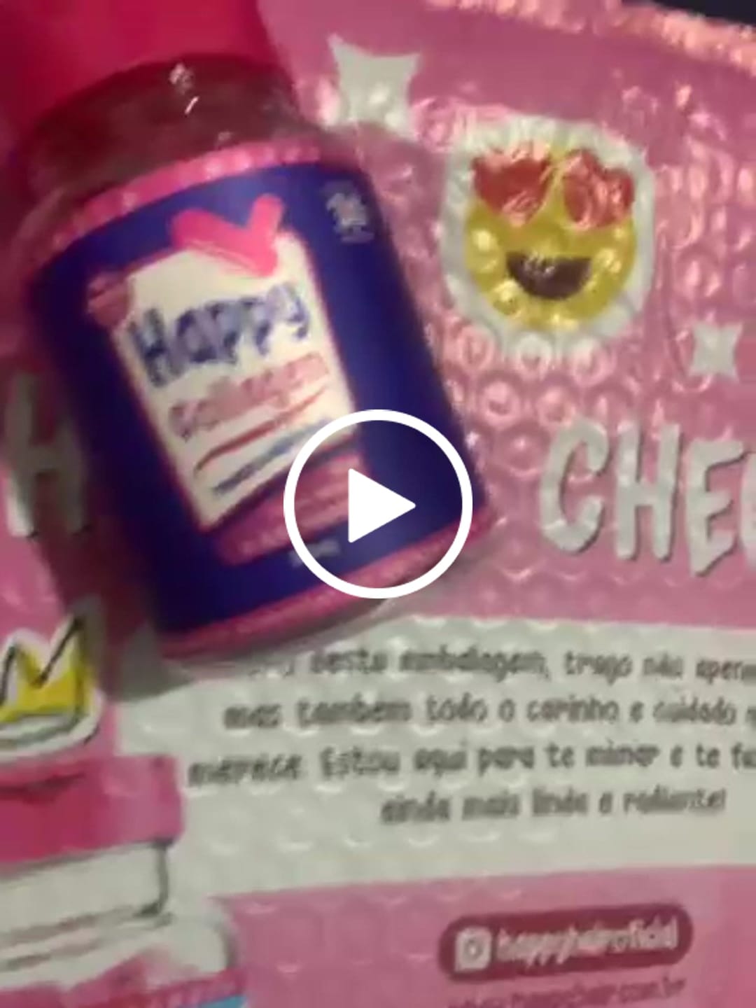 Customer video review of (GRÁTIS) 1 Pote Colágeno Com Ácido Hialurônico