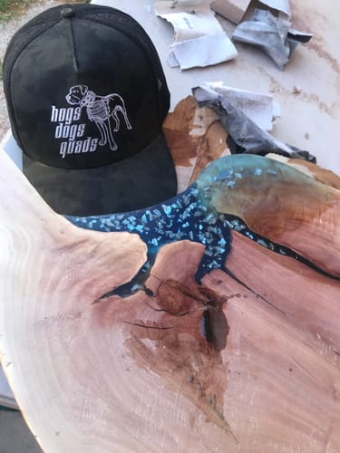 Customer photo review of 🔥NEW🔥 Truckers Hat | Camo Pig Dog