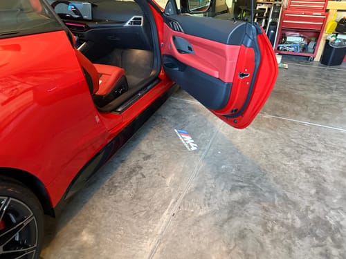 Customer photo review of BMW LED DOOR LIGHTS