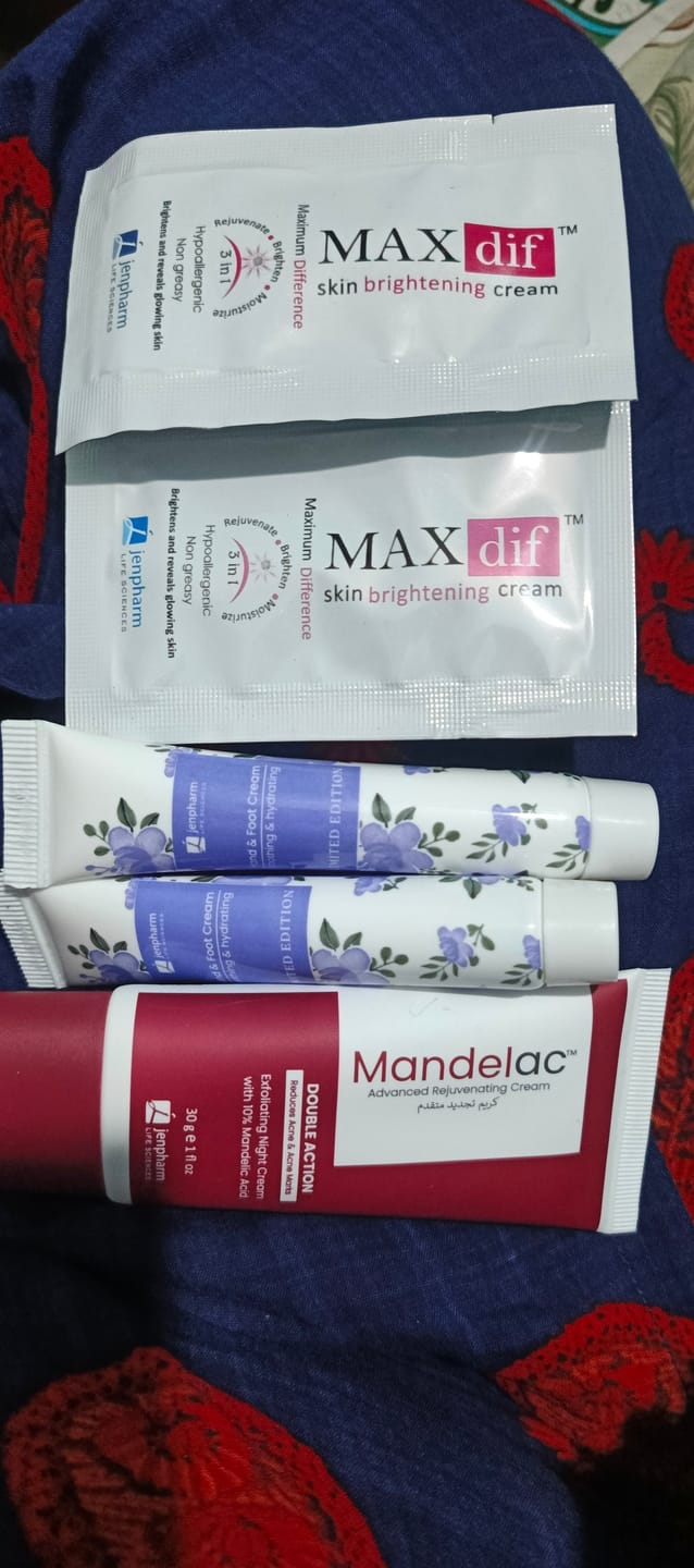 Customer photo review of MandelAC Cream