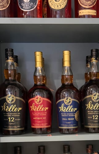 Customer photo review of W.L. Weller Full Proof Bourbon Whiskey - Single Barrel Select K.W.S. Edition (750ml)