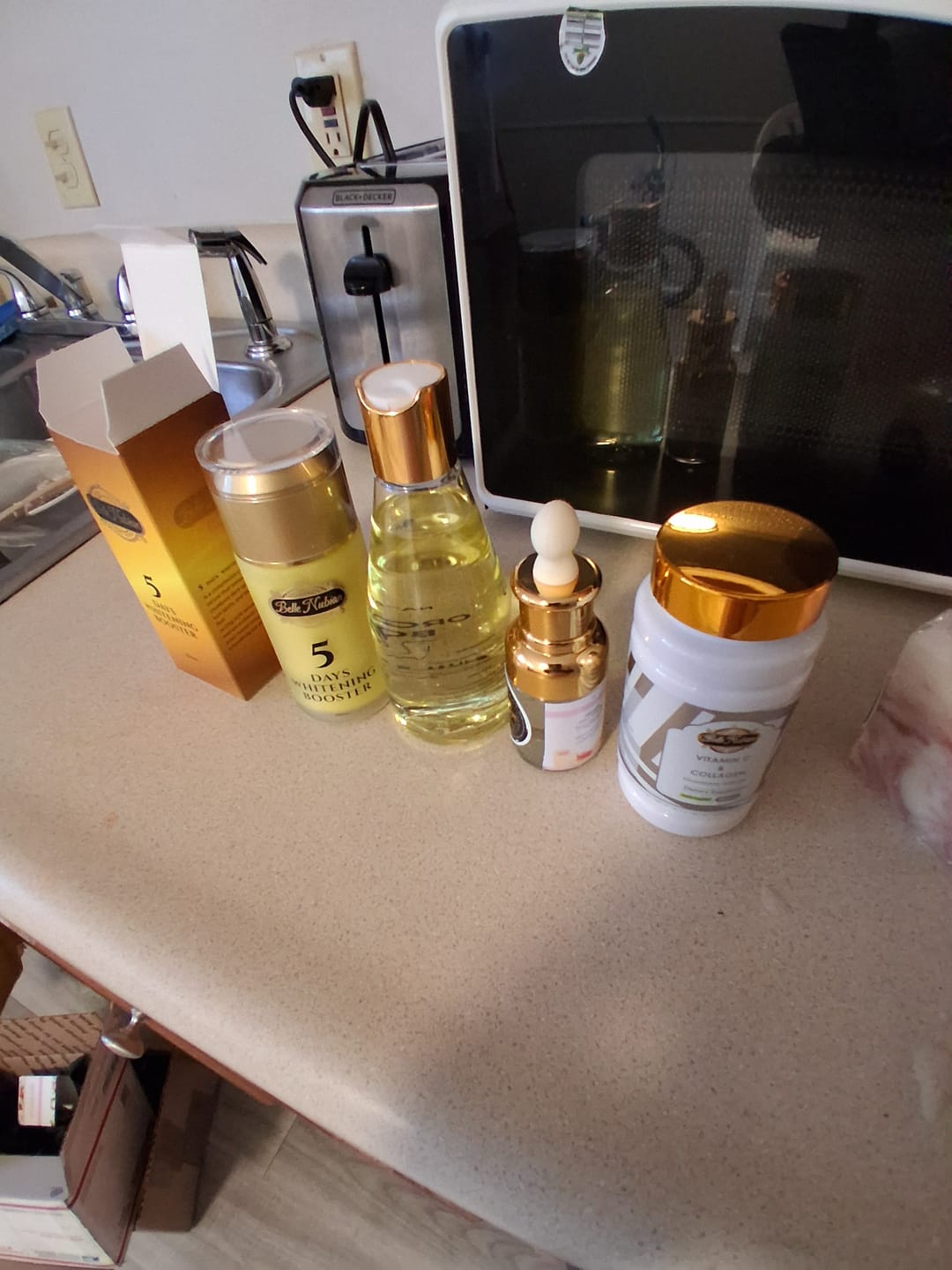 Avis client avec photo du NOUVEAU SÉRUM BOOSTER 5 JOURS (+ SPF 30 & Collagène)