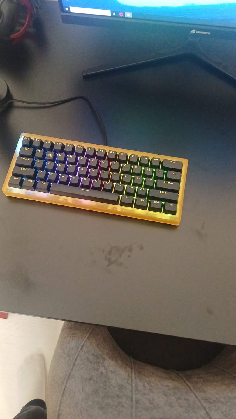 Customer photo review of Wraith W60 [BBL Edition] Klavye (Manyetik Switch / HE)