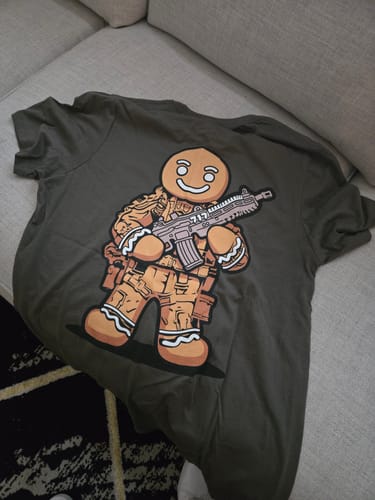 Customer photo review of G-Man Shirt