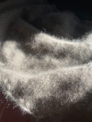 Customer photo review of Le Gros Silk & Mohair