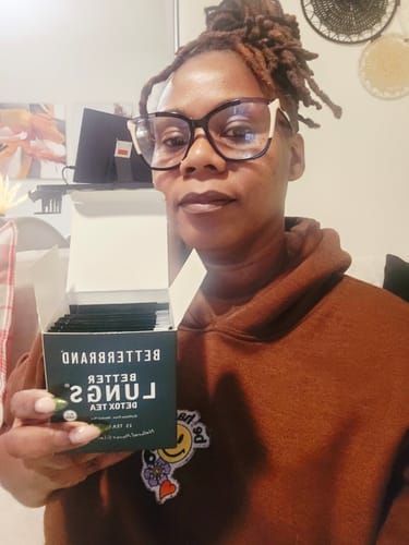 Customer photo review of BetterLungs® Tea