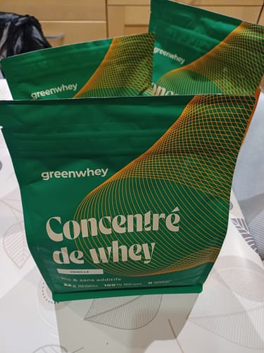 Customer photo review of Protéine de Whey Bio