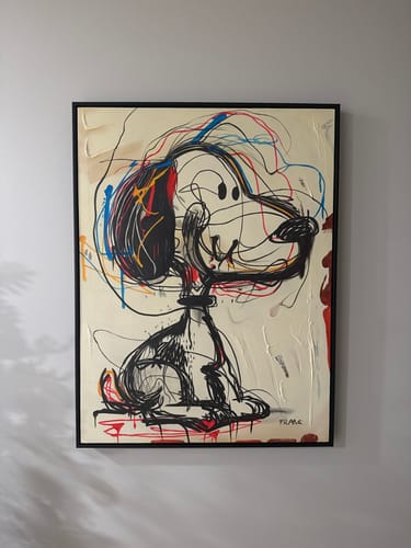 Customer review photo for Abstract Graffiti Art #GA051