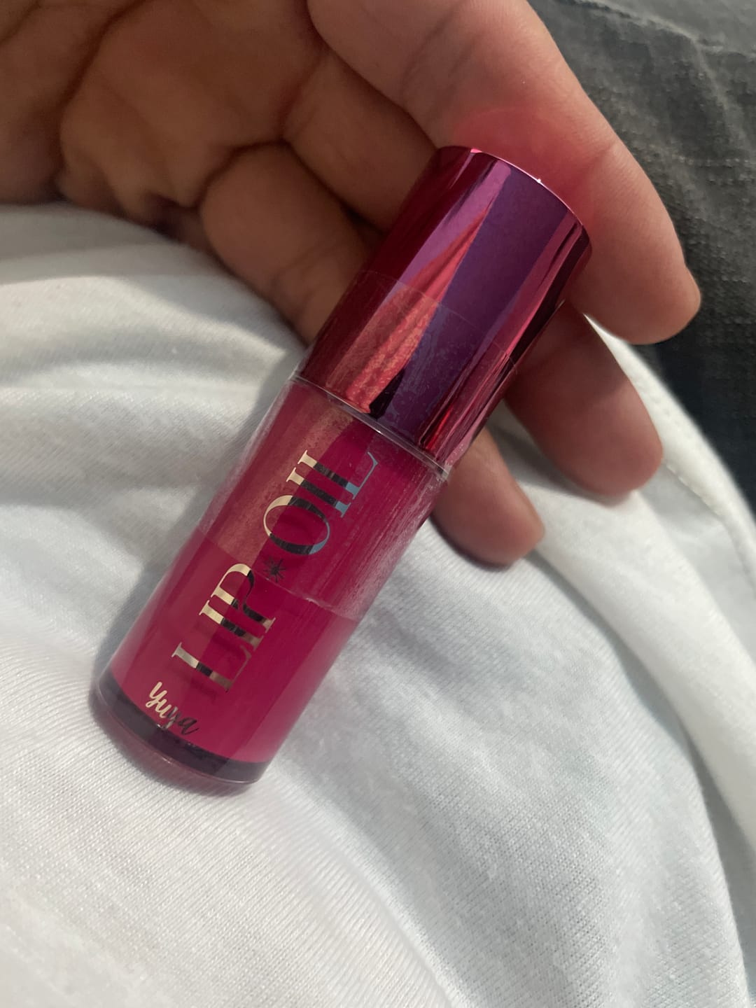 Customer photo review of Lip oil Bugambilia