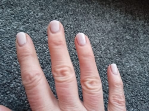 Customer photo review of Semilac UV Gel Polish Starter Set TRY ME 36W Lamp - 3 Full Size Colours Included!