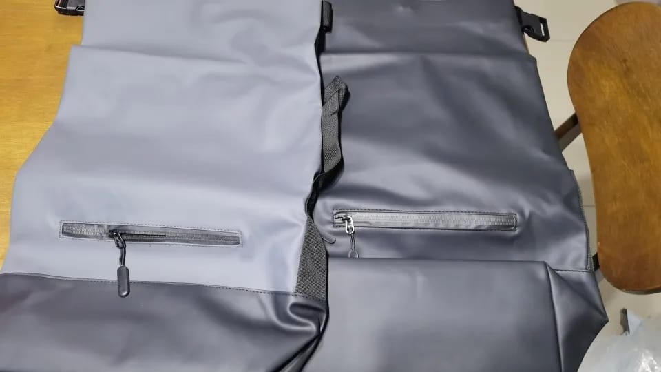 Customer photo review of Sac à Dos Roll Top Homme <br>Traveler Backpack