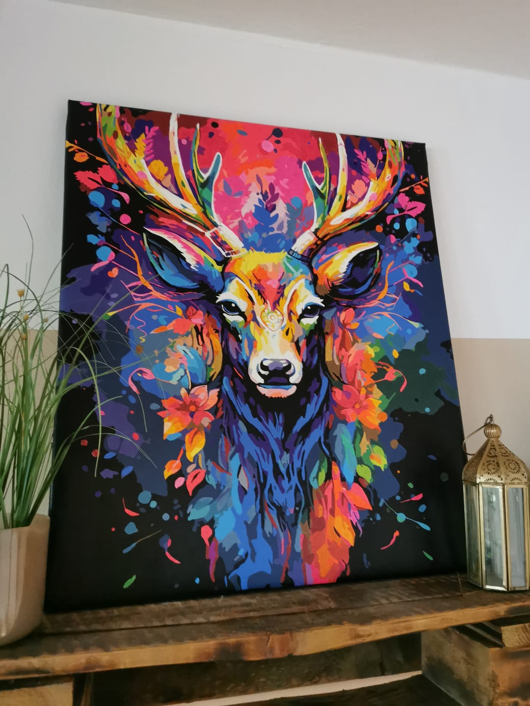 Customer photo review of Hirsch, Mysteriös - Malen nach Zahlen