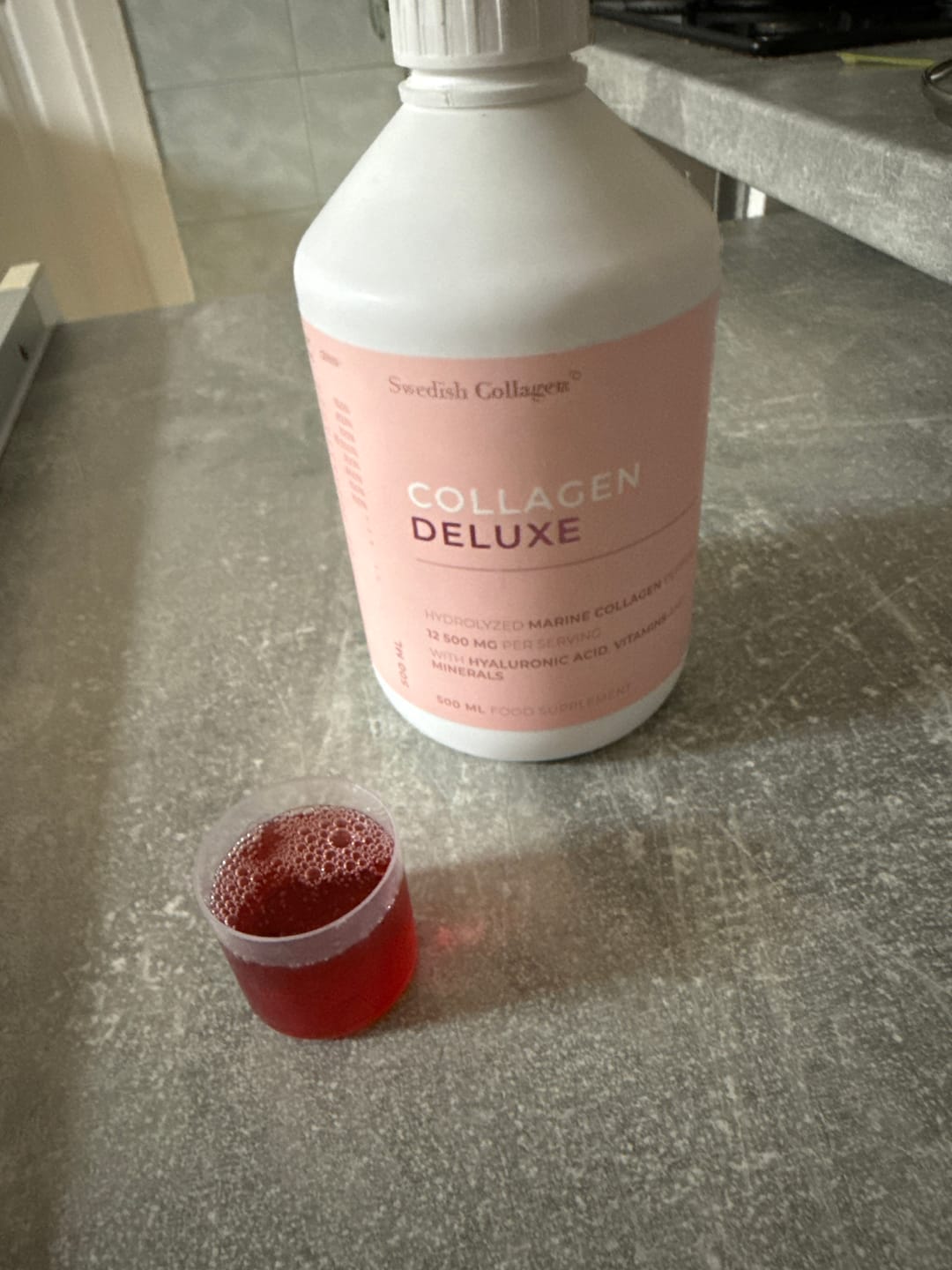 Customer photo review of Geriamas jūrinis kolagenas - Swedish Collagen Deluxe, 500ml
