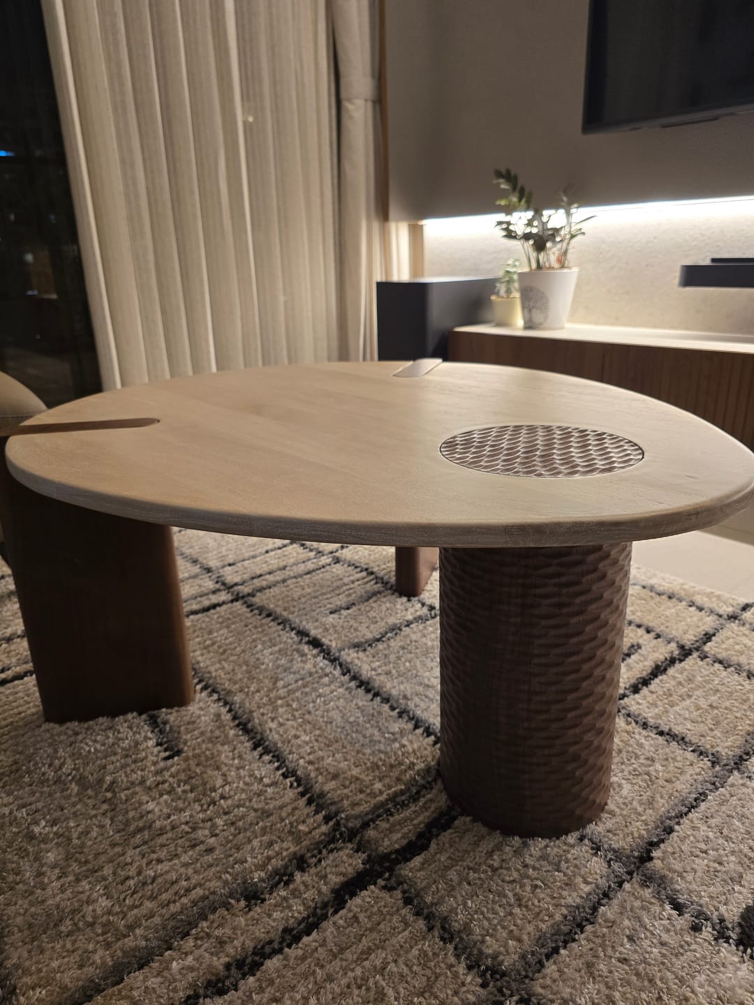 Customer photo review of Sculpt Coffee Table
