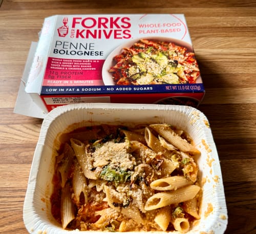 Customer photo review of Penne Bolognese