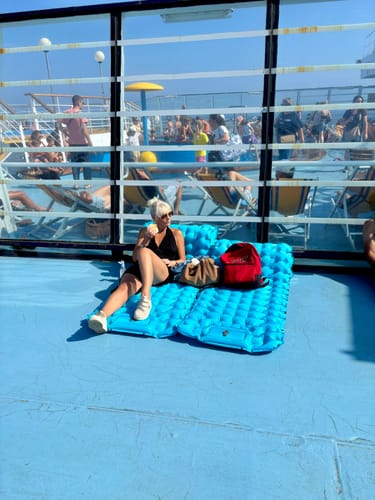 Avis photo d'un client sur MATELAS GONFLABLE COZIYA