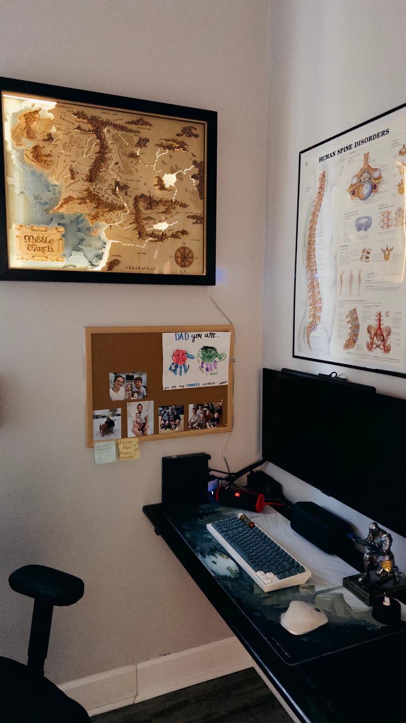 Customer photo review of MIDDLE EARTH™ 3D  WOOD MAP